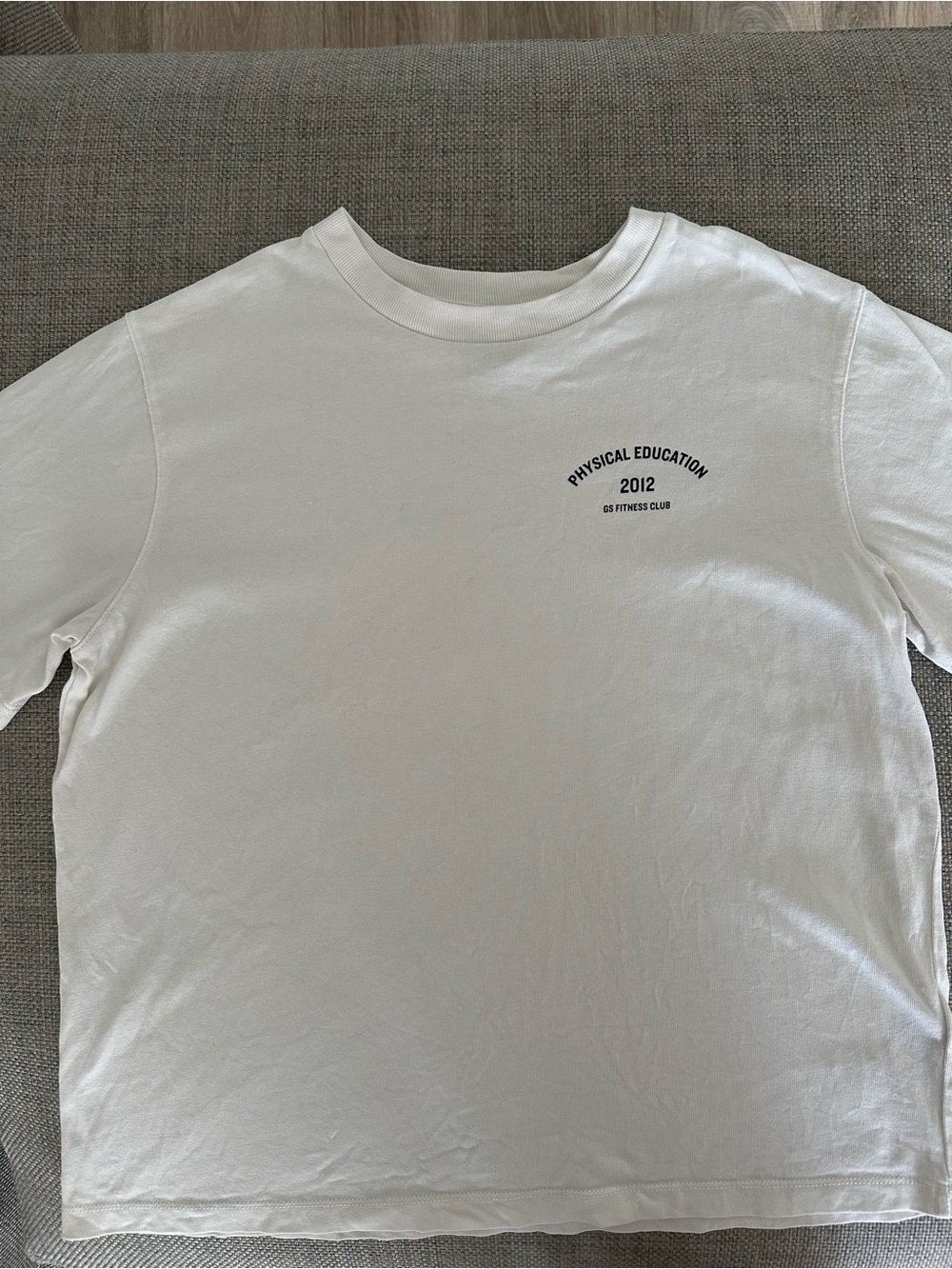 Gymshark Physical Education Short-Sleeve Tee - White